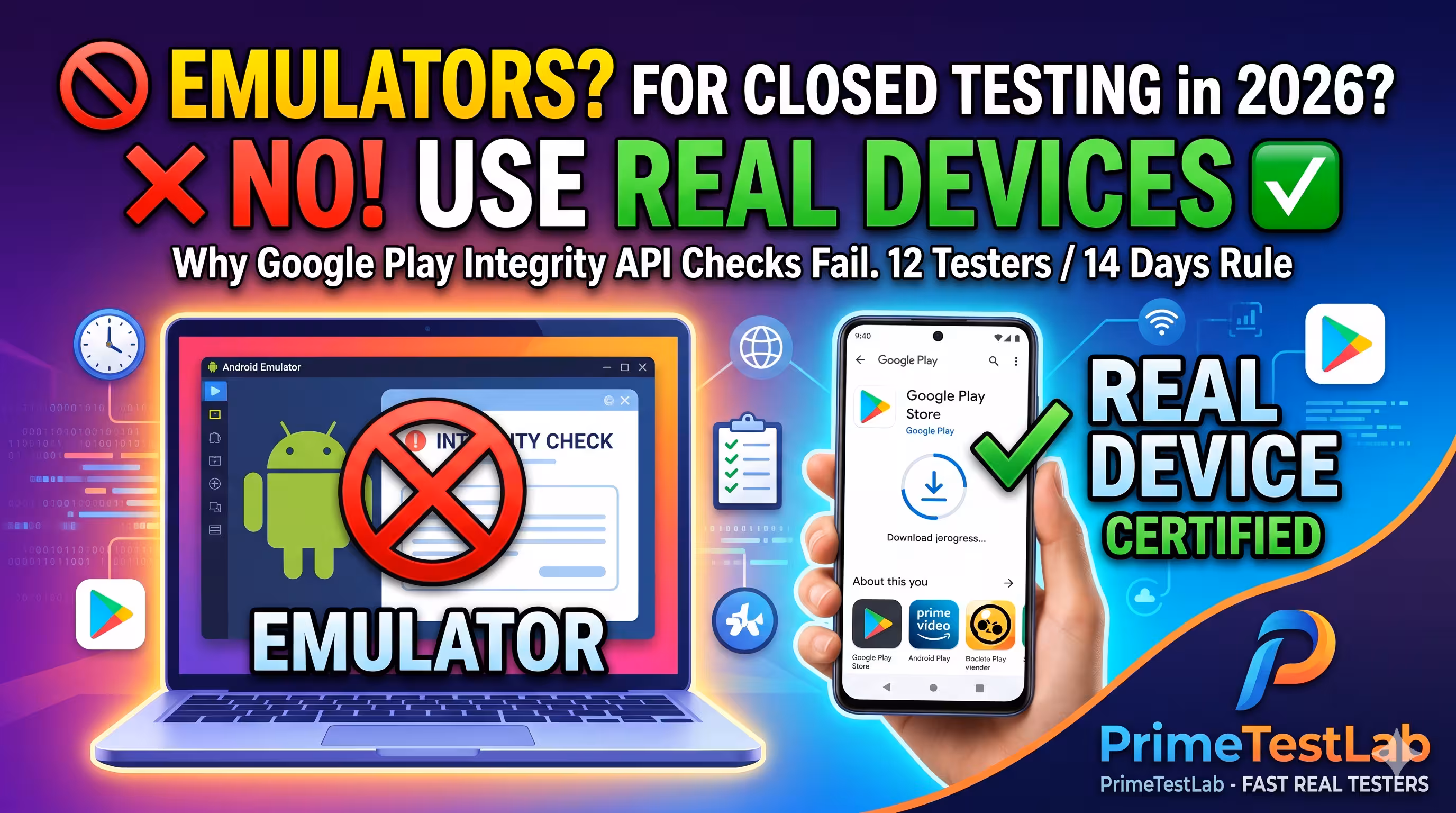 Can I Use an Emulator for Google Play Closed Testing? (2026)
