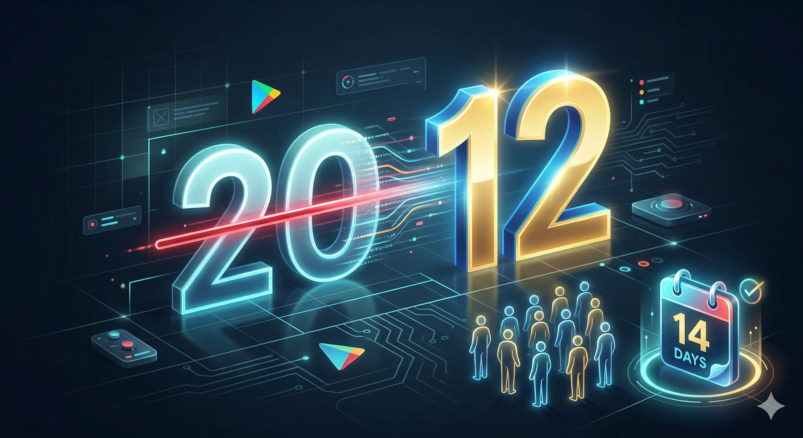 20 to 12 Testers: Google Play New Rules 2026